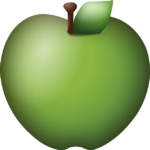 Apple GREEN_Emoji