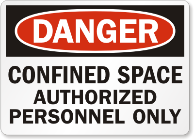 Authorized Personnel Danger Sign 4