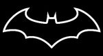 batman outline decal