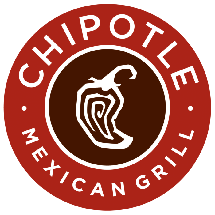 Chipotle logo sticker