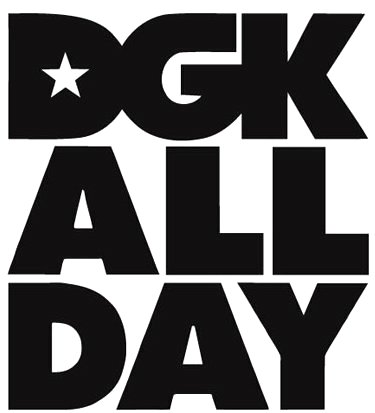 DGK All Day Sticker Logo