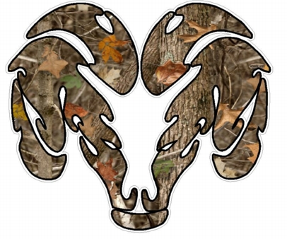 Dodge Ram Tribal Logo - NATURE CAMO