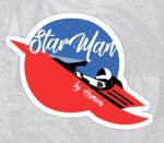 ELON SPACEX STARMAN by humans sticker
