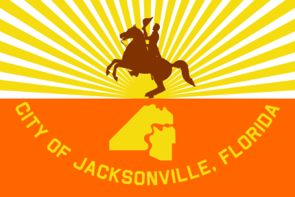 Floaida Jacksonville City Flag Sticker