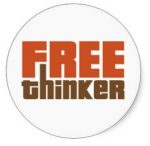 Free Thinker Stickers