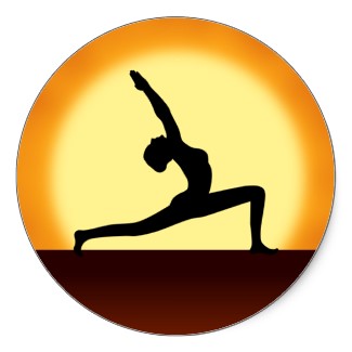 Full Color Yoga Stickers 15