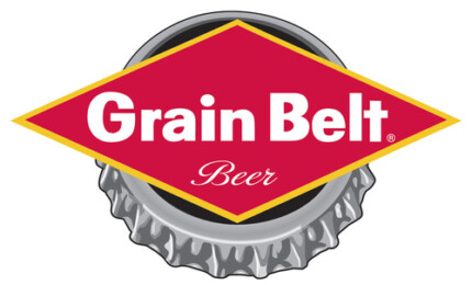 Grain Beer Logo with Cap Decal