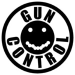 Gun-Control-Decal-smiley target sticker