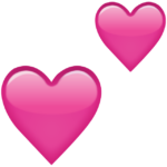 HEART Two_Pink_Hearts_Emoji