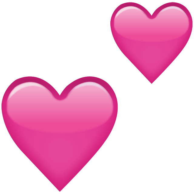 HEART Two_Pink_Hearts_Emoji