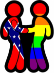 lgbt handshake sticker