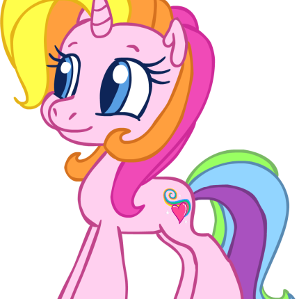 my little pony pink sticker 3