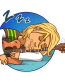 NIRVANA kurt cobain grunge is dead band sticker 16