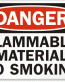 No Smoking Danger Sign 4