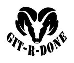 Ram Git R Done Decal