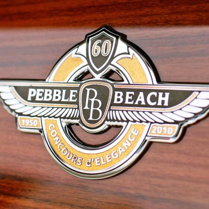 Rolls Royce Bespoke Phantom Drophead 60th Annversity Emblem Color Vinyl Sticker
