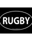 RUGBY OVAL STICKER