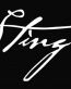 Sting Signature Die Cut Vinyl Decal Sticker