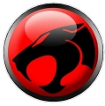 ThunderCats RED 3D Logo Left