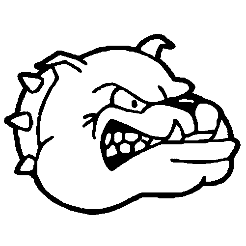 140 Bulldog Vinyl Decal