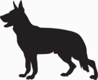 Shepard Dog Decal