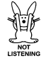 Happy Bunny Decal 2 944