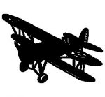 Aircraft Clipart Diecut Decal 28