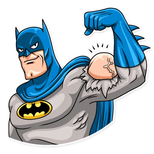 batman comic book_sticker 20