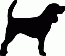 Beagle Dog Breed Decal 61