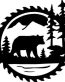 BEAR HUNTING ROUND DIE CUT DECAL