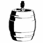 Beer Keg Diecut Decal