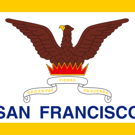 California San Francisco City Flag Decal