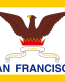 California San Francisco City Flag Decal