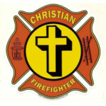 Christian Firefighter sticker 1