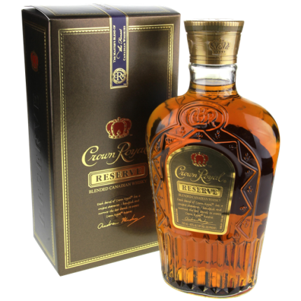 Crown Royal Reserve Bottle and Box Sticker