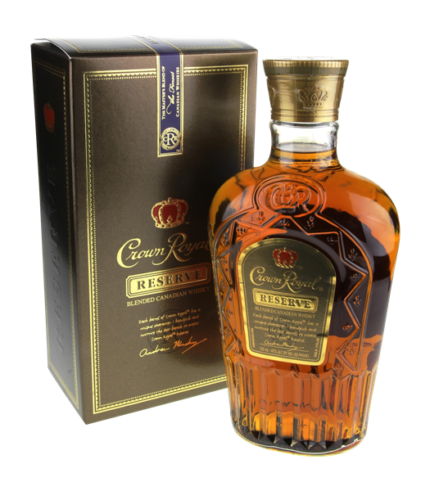 Crown Royal Reserve Bottle and Box Sticker