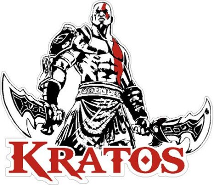 God of War Kratos Sticker