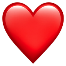 heart red emoji