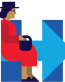 hillary rosa parks on h bench sticker