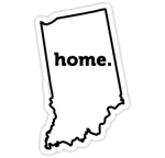 Home Indiana Sticker