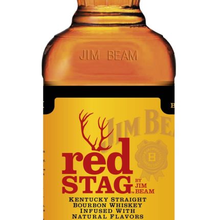 Jim Beam Red Stag HONEY TEA Bottle Shaped Sticker