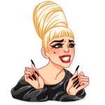 Lady Gaga_Band Sticker 13