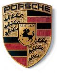 PORSHE Crest Logo Decal Sticker