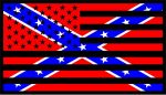 REBEL USA FLAG STICKER 88