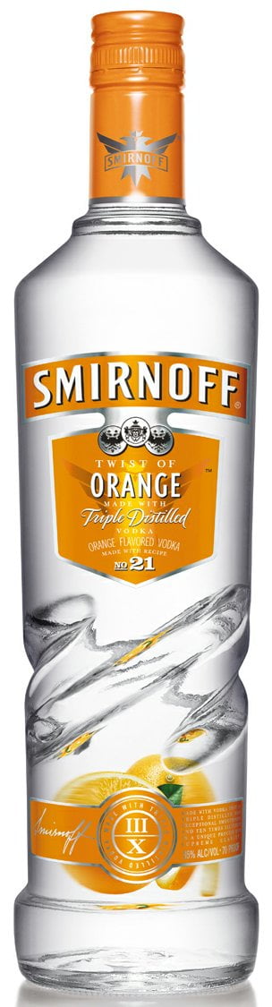 Smirnoff Orange Bottle