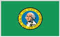 Washington State Flag Decal