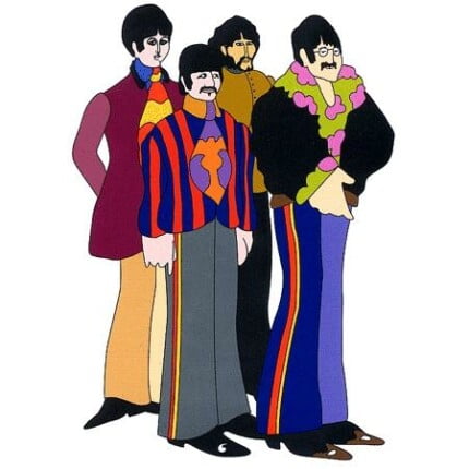 Beatles Color Decal