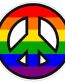 Peace Rainbow Decal
