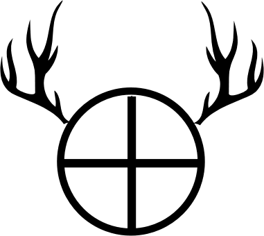 Deer in Crosshair Decal