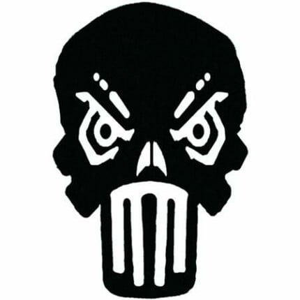 Punnisher Skull Decal